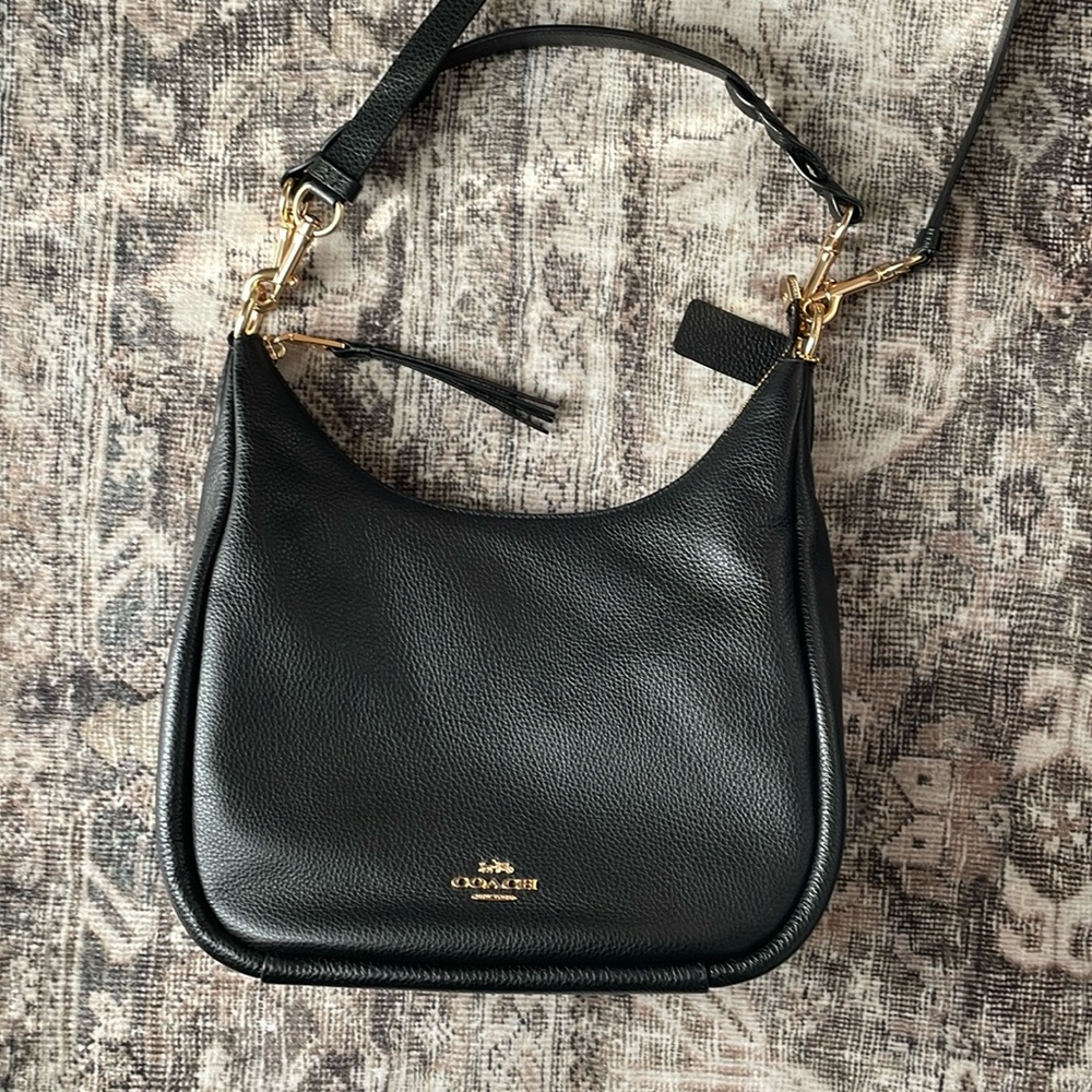 Coach Leather Jules Hobo Shoulder / Crossbody Bag